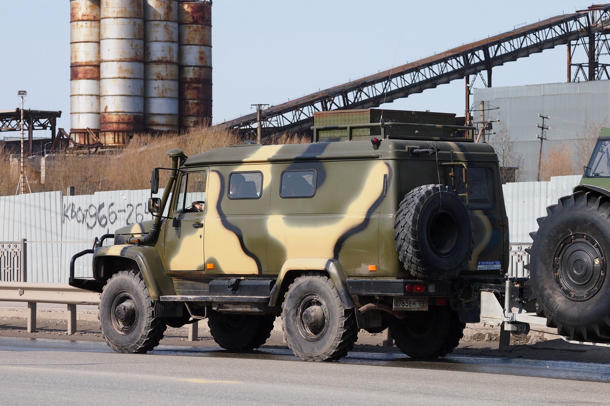 Ханты-Мансийский автоном.округ, № А 765 ЕН 186 — ГАЗ-3901/3902/330811 «Вепрь»