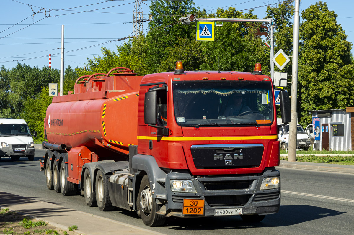 Башкортостан, № Н 400 ВК 102 — MAN TGS 26.440