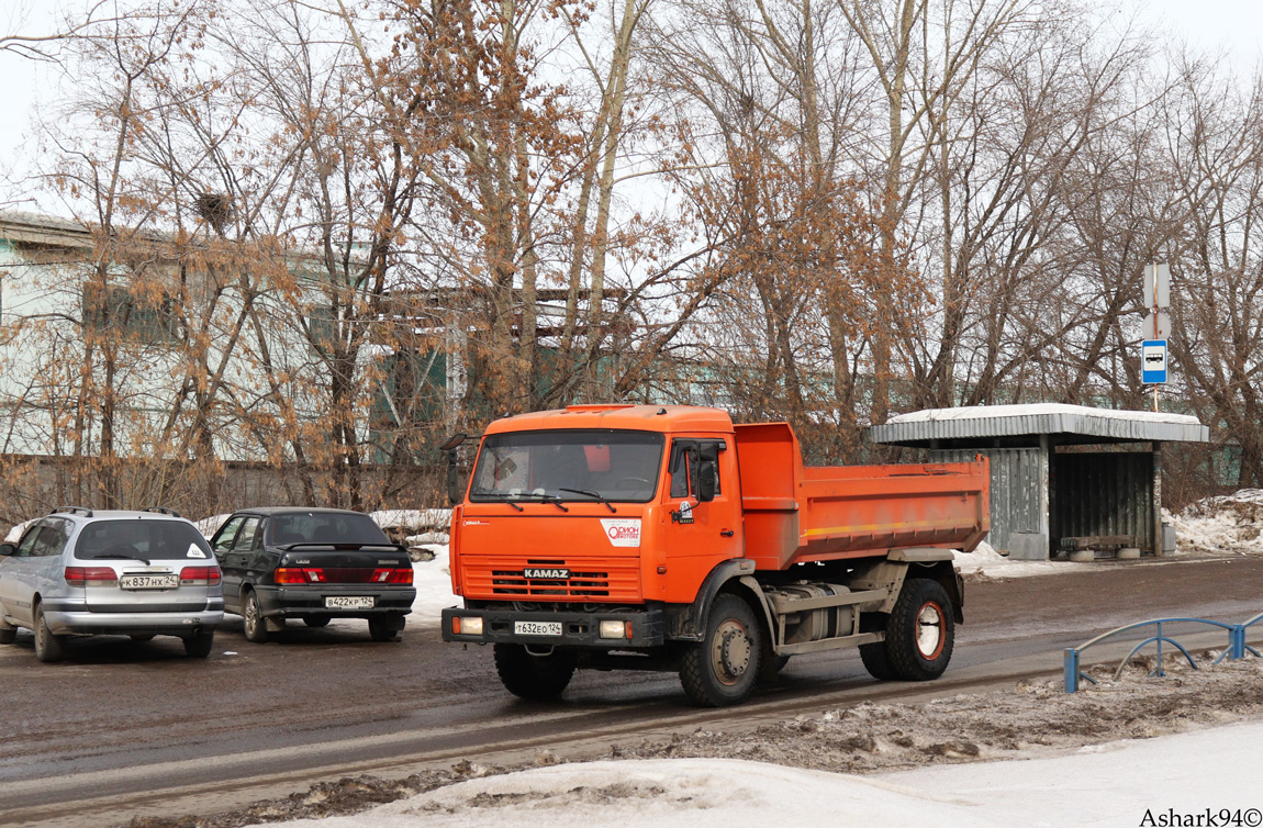 Красноярский край, № Т 632 ЕО 124 — КамАЗ-43255-A3(96)