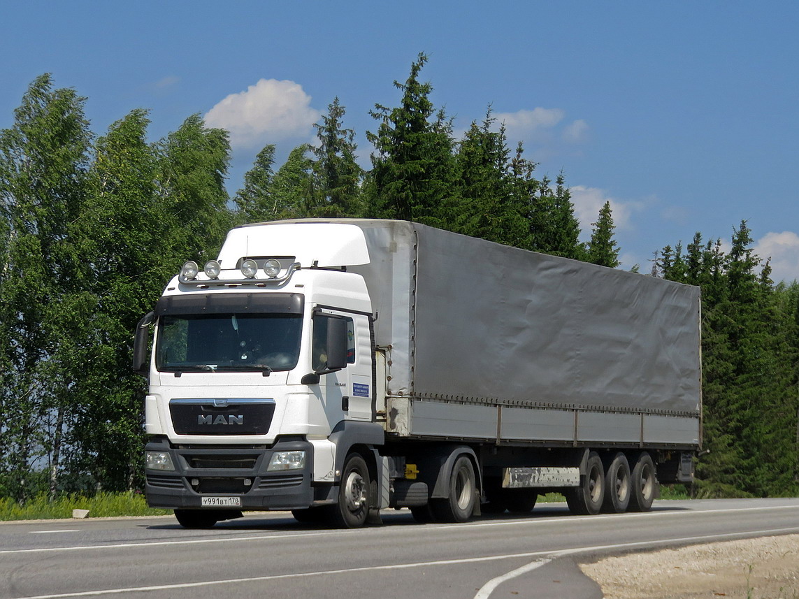 Санкт-Петербург, № У 991 ВТ 178 — MAN TGS 19.400