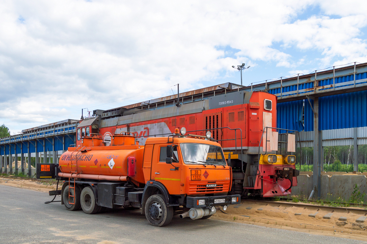 Свердловская область, № К 518 ВР 196 — КамАЗ-65115-N3(78)