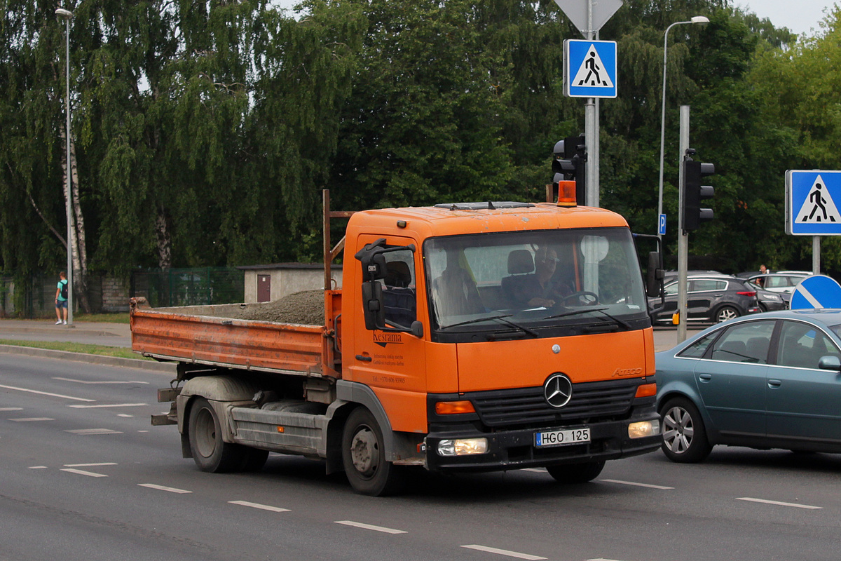 Литва, № HGO 125 — Mercedes-Benz Atego 817