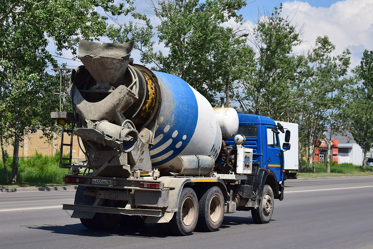 Ростовская область, № А 455 УС 161 — КамАЗ-65115-62
