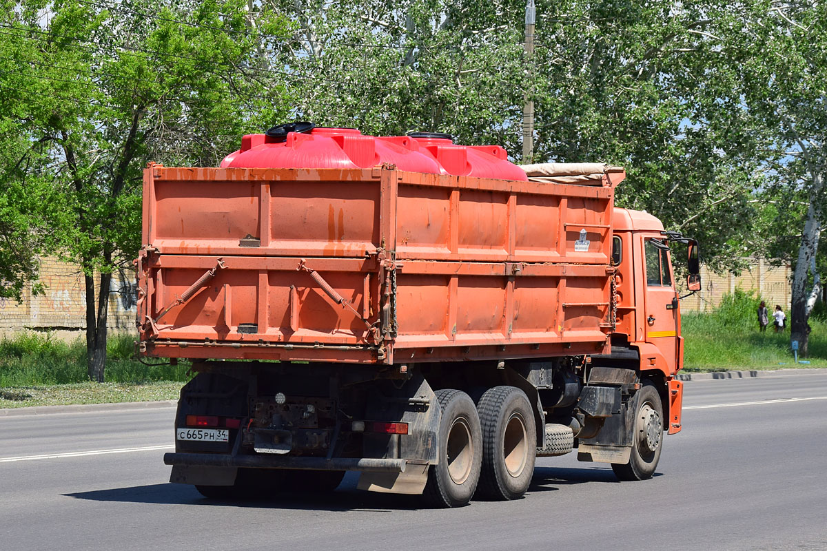 Волгоградская область, № С 665 РН 34 — КамАЗ-65115-D3(97)
