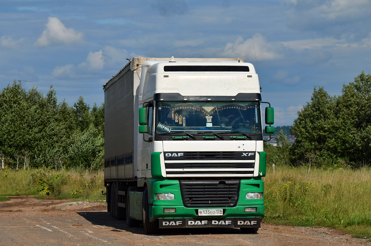 Пермский край, № В 135 ЕО 159 — DAF XF95 FT