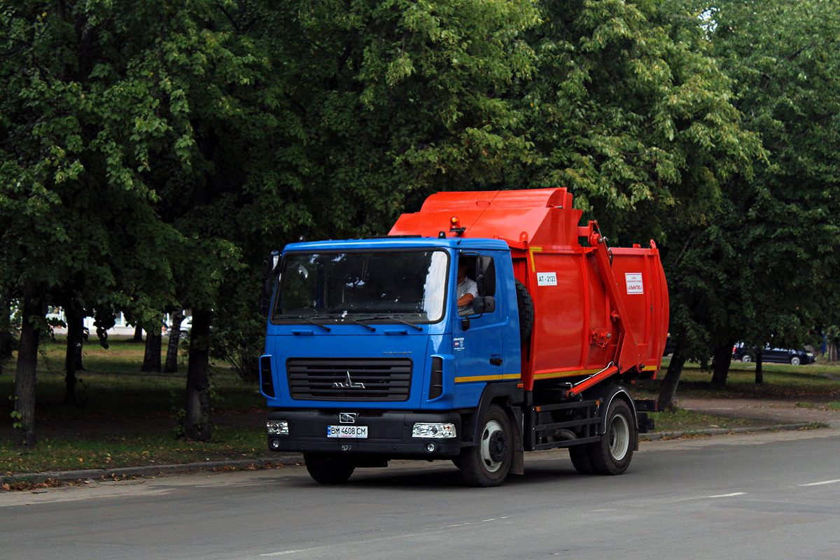 Сумская область, № ВМ 4608 СМ — МАЗ-4371N2