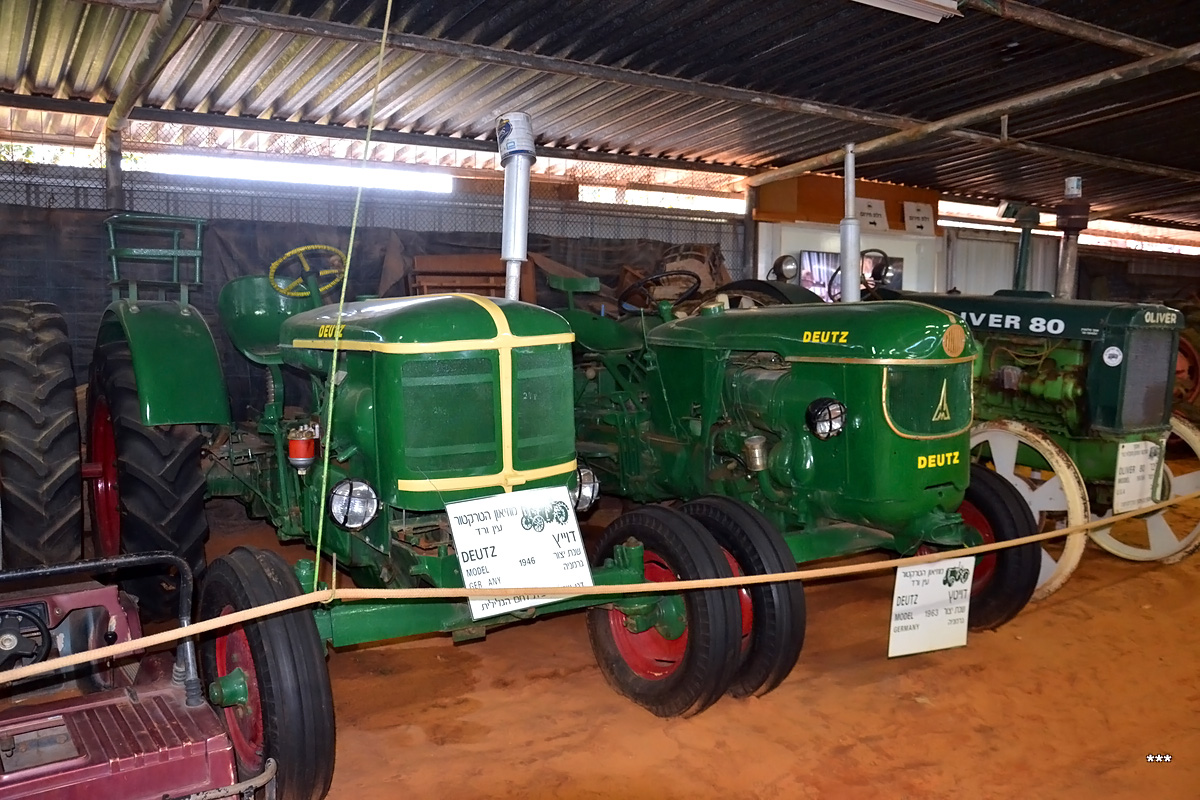 Израиль, № (IL) U/N ST 0001 — Deutz (общая модель)