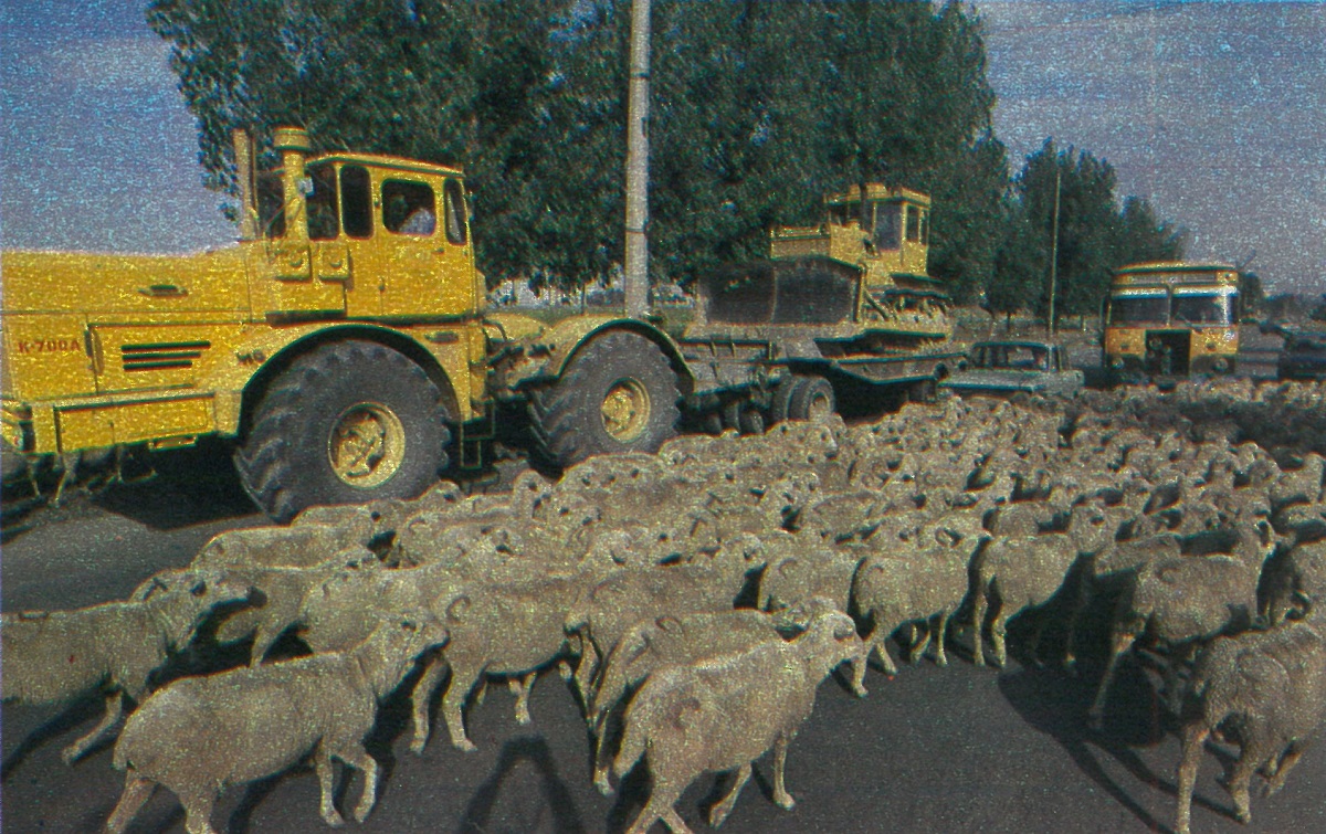 Алматы, № (KZ02) Б/Н СТ 0007 — К-700А; Исторические фотографии (до 2000 года) (Алматы)