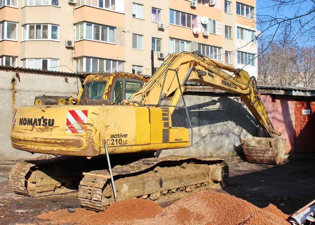 Одесская область, № (UA16) Б/Н СТ 0002 — Komatsu PC210; Транспортные средства без номеров (Одесская область)