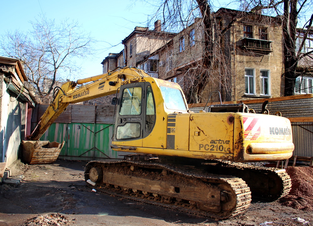 Одесская область, № (UA16) Б/Н СТ 0002 — Komatsu PC210; Транспортные средства без номеров (Одесская область)