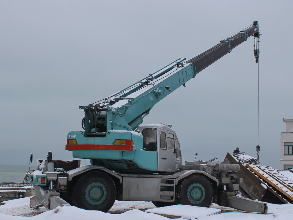 Одесская область, № (UA16) Б/Н СТ 0128 — Kobelco (общая модель); Транспортные средства без номеров (Одесская область)