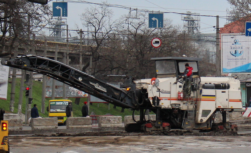 Одесская область, № (UA16) Б/Н СТ 0077 — Wirtgen W 2000; Транспортные средства без номеров (Одесская область)