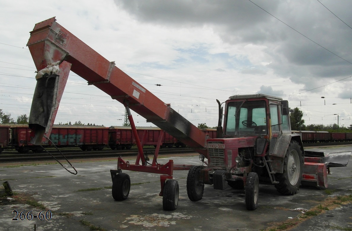 Венгрия, № YKU-307 — МТЗ-80; Венгрия — Конвейерные ленты OPTI-RACK 150 длиной 150 м