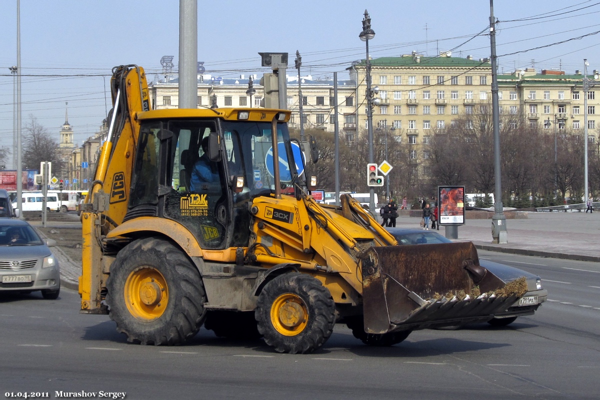 Санкт-Петербург, № 2616 — JCB 3CX; Санкт-Петербург — Спецтехника с нечитаемыми на фото номерами