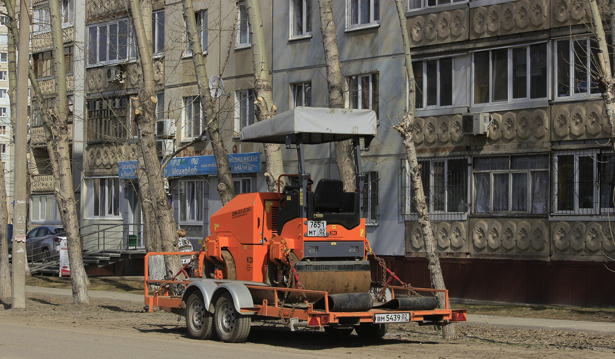 Башкортостан, № 7651 МТ 02 — Завод Дорожных Машин (DM) (общая модель)