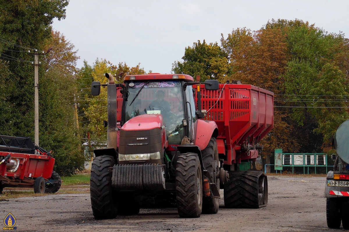 Полтавская область, № 32950 НО — Case IH Magnum 310; Прицепы сельскохозяйственные — Перегружатели (общая)