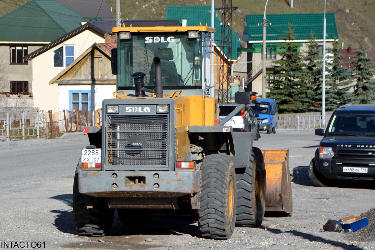 Кабардино-Балкария, № 2288 ХХ 07 — SDLG LG936