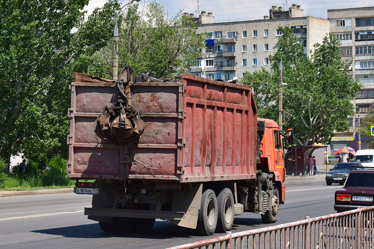 Волгоградская область, № К 181 МВ 134 — КамАЗ-65115-A4(23)