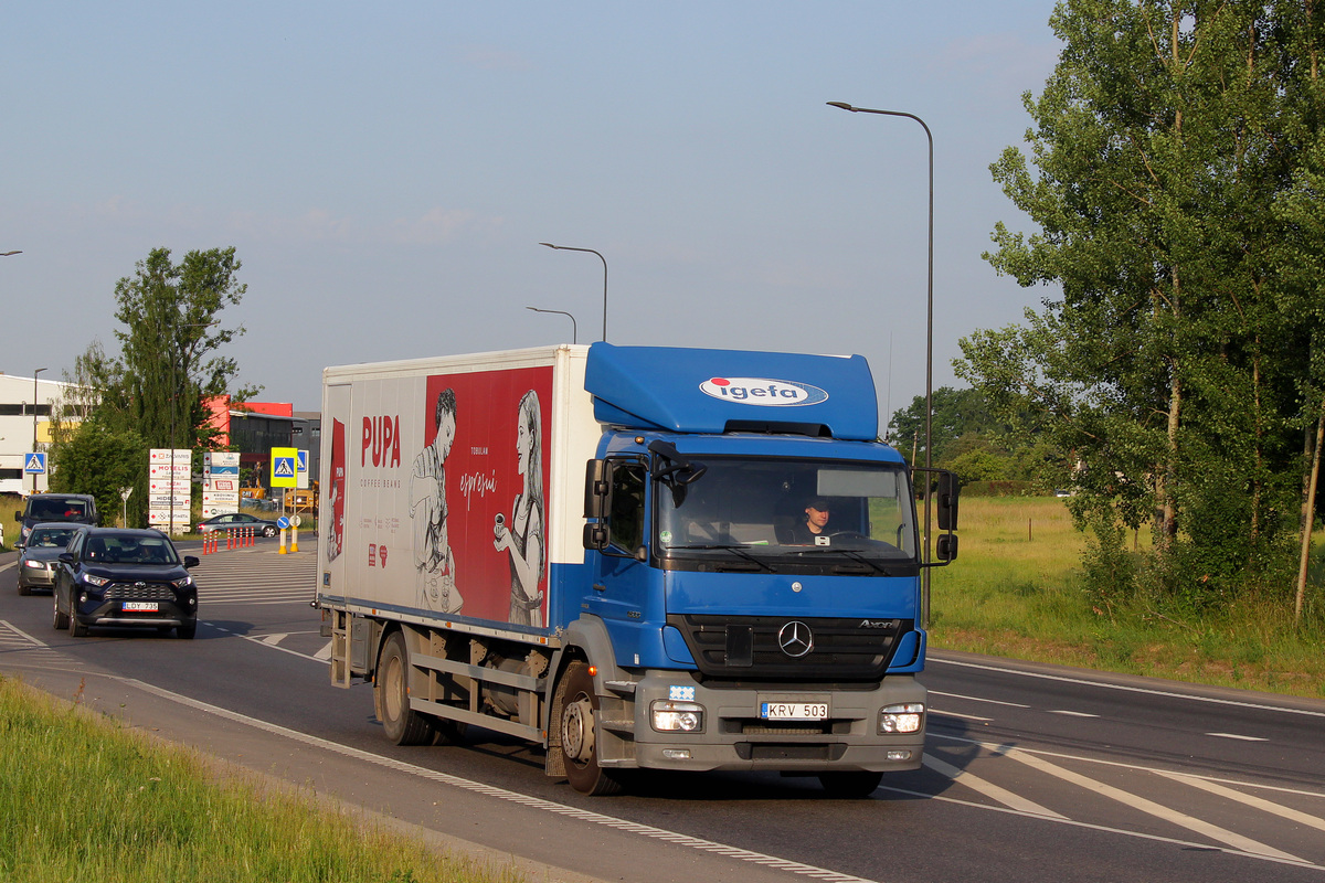 Литва, № KRV 503 — Mercedes-Benz Axor 1833