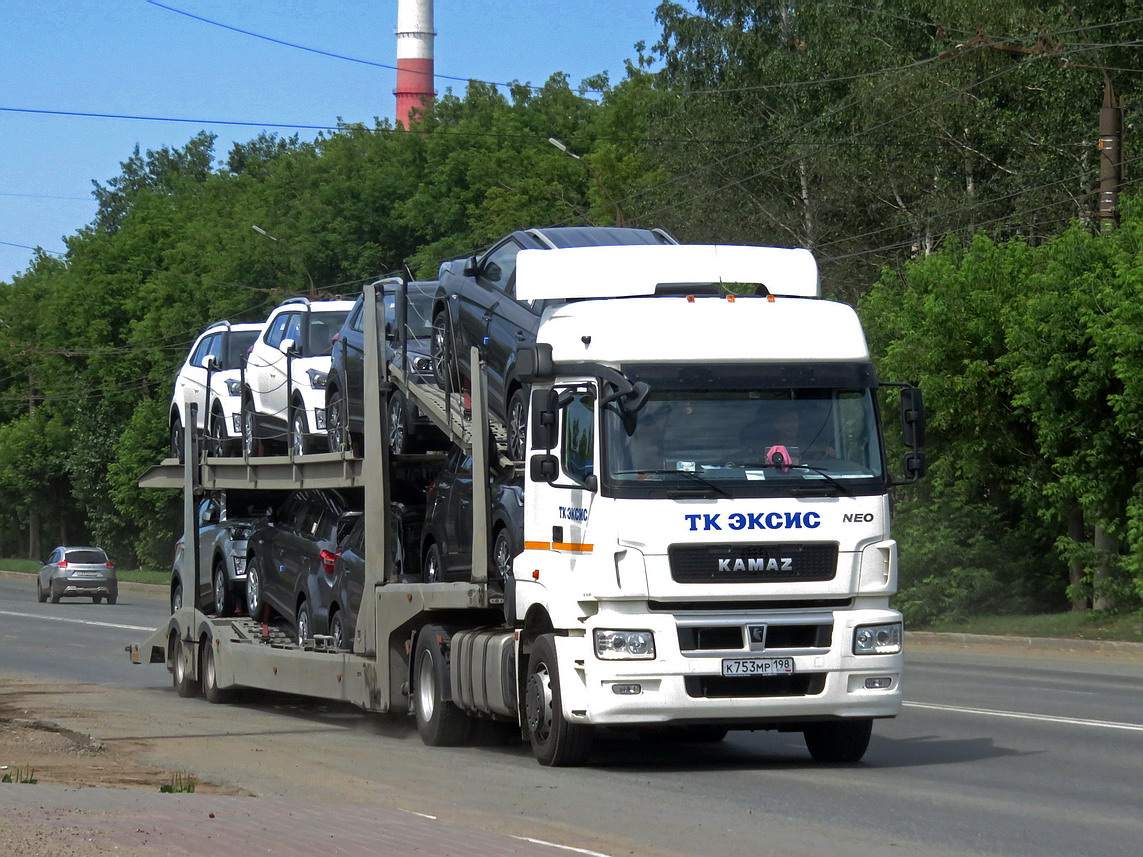 Санкт-Петербург, № К 753 МР 198 — КамАЗ-5490-S5(87)