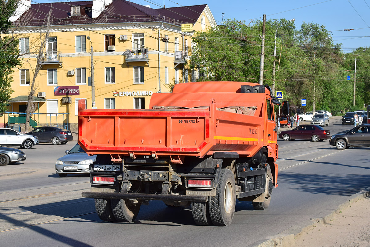 Волгоградская область, № К 573 ЕК 134 — КамАЗ-43255-G5(69)