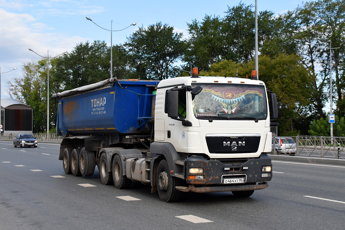Пермский край, № О 464 ХТ 86 — MAN TGS 33.440