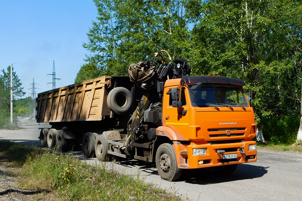 Алтайский край, № Р 118 ХР 22 — КамАЗ-6520 (общая модель)
