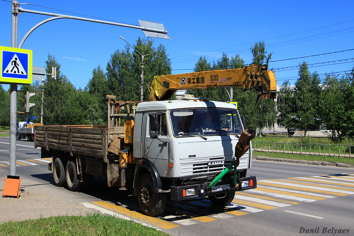 Коми, № Н 376 СР 11 — КамАЗ-65117 [651170]
