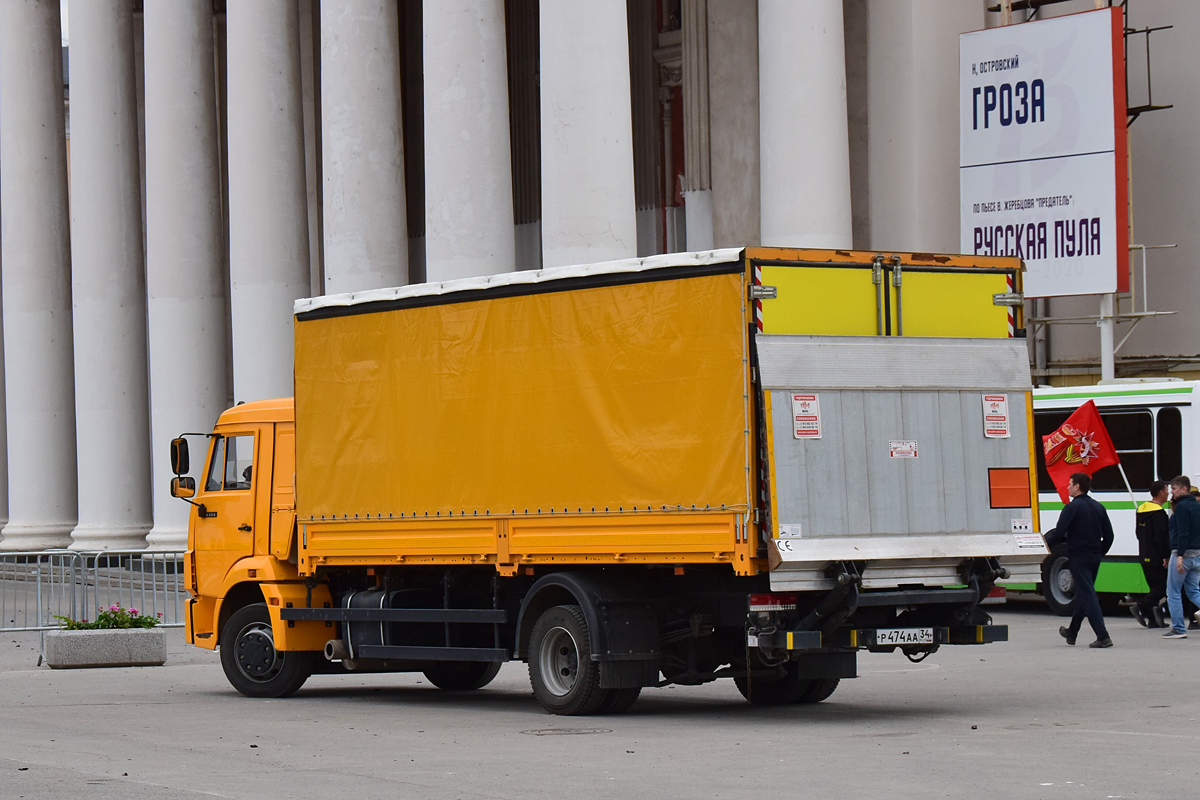 Волгоградская область, № Р 474 АА 34 — КамАЗ-4308-G5(69)
