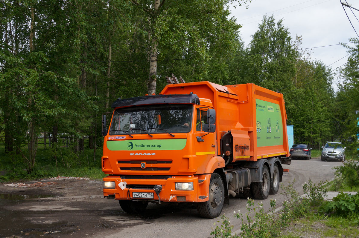 Архангельская область, № Р 402 АМ 797 — КамАЗ-65115-A5(48)