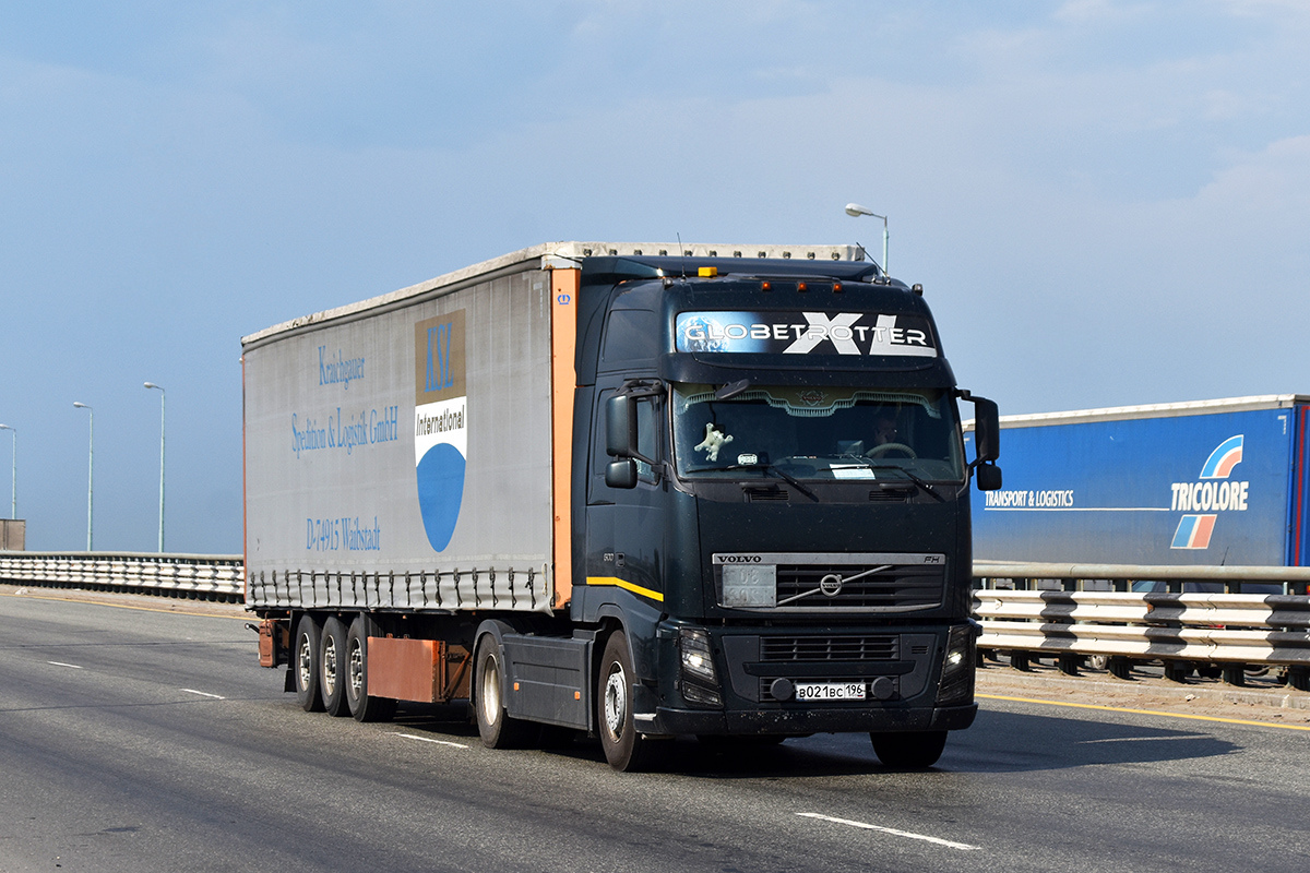 Свердловская область, № В 021 ВС 196 — Volvo ('2008) FH.500 [X9P]