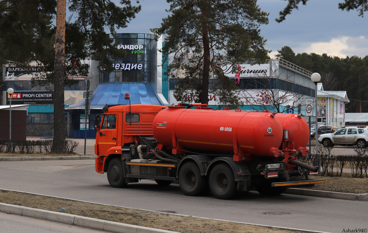 Красноярский край, № У 780 ОО 124 — КамАЗ-65115-A5(48)