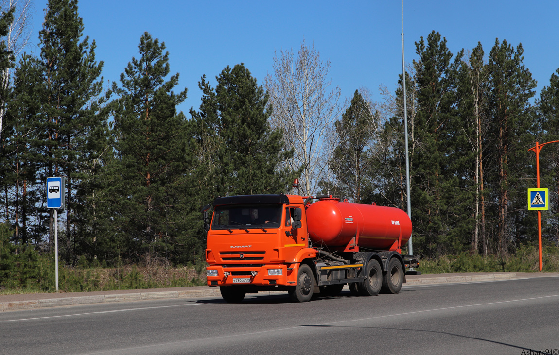Красноярский край, № У 780 ОО 124 — КамАЗ-65115-A5(48)