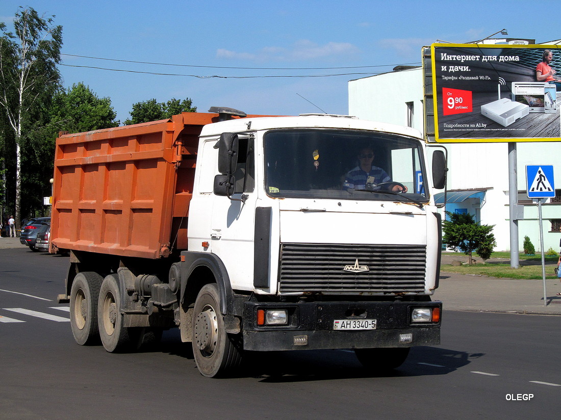Минская область, № АН 3340-5 — МАЗ-5516 (общая модель)