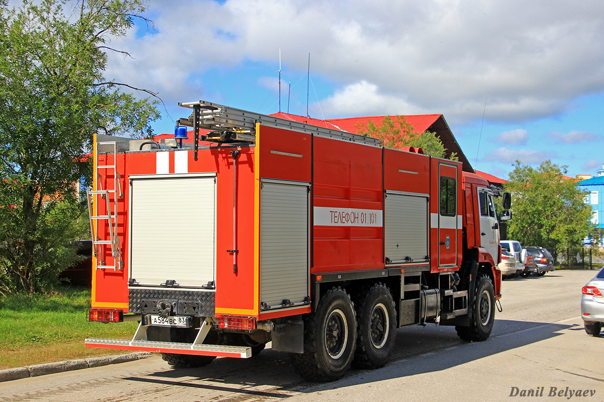 Ненецкий автономный округ, № А 584 ВС 83 — КамАЗ-43118-RF(08) [43118F-R]