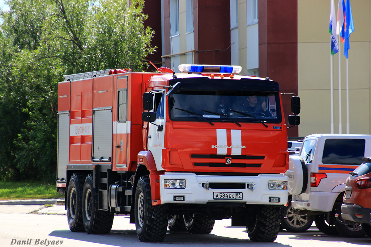 Ненецкий автономный округ, № А 584 ВС 83 — КамАЗ-43118-RF(08) [43118F-R]