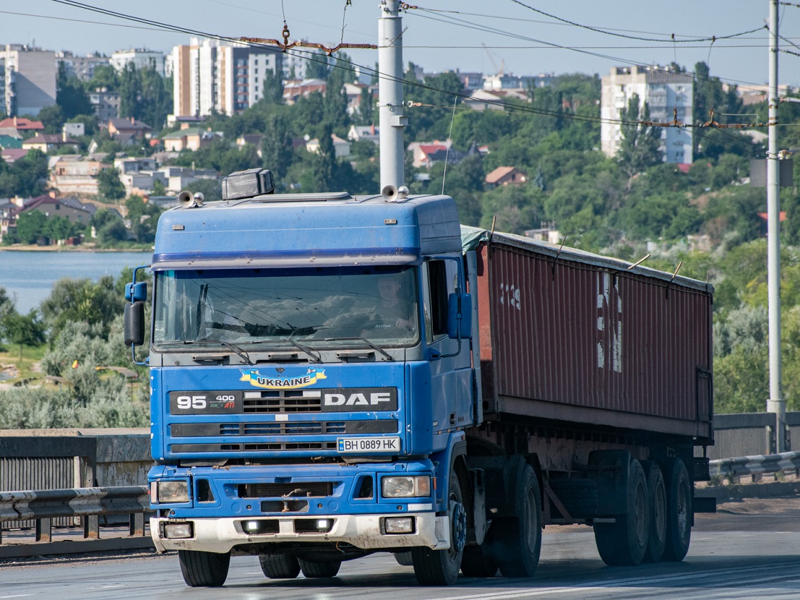 Одесская область, № ВН 0889 НК — DAF 95 FT
