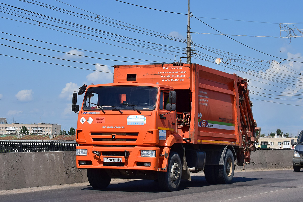 Волгоградская область, № Е 520 МУ 134 — КамАЗ-53605-A5(48)