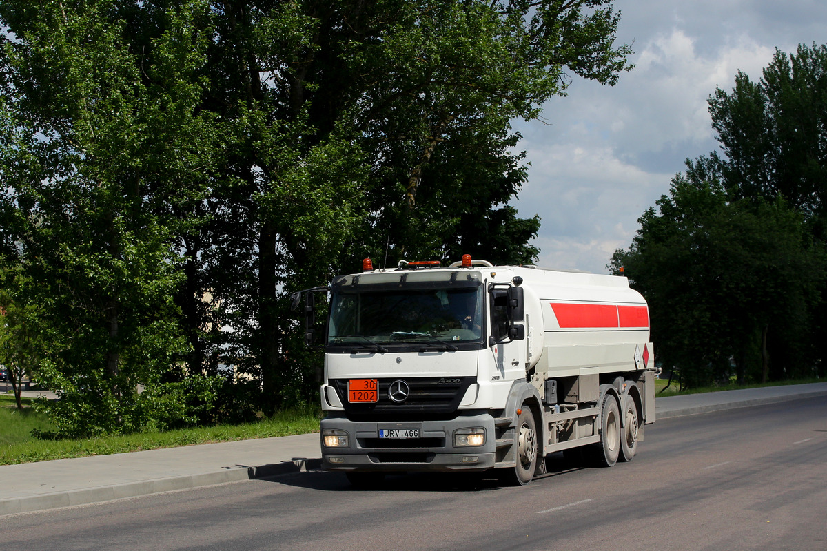 Литва, № JRV 466 — Mercedes-Benz Axor 2533