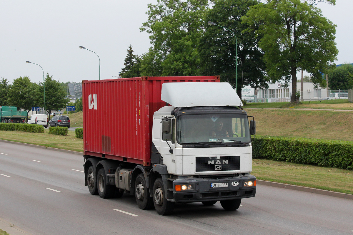 Литва, № DHZ 036 — MAN F2000 32.343