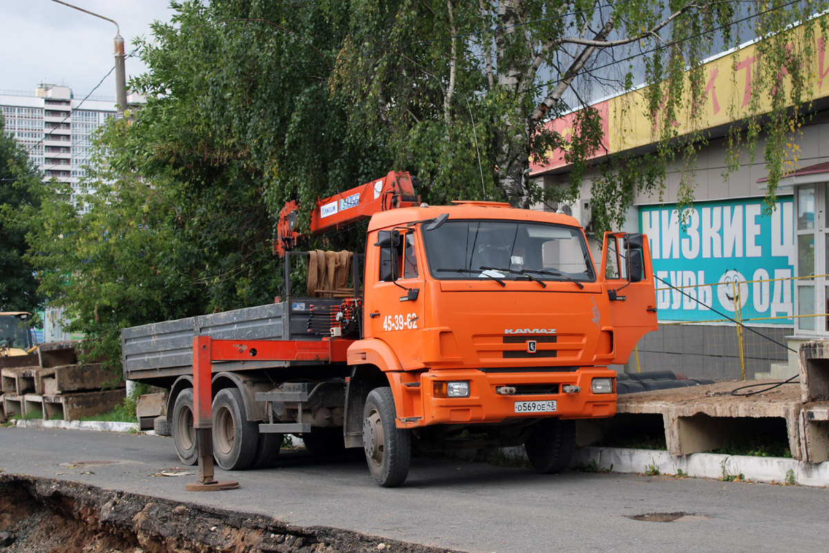 Кировская область, № О 569 ОЕ 43 — КамАЗ-65115-D3(97)