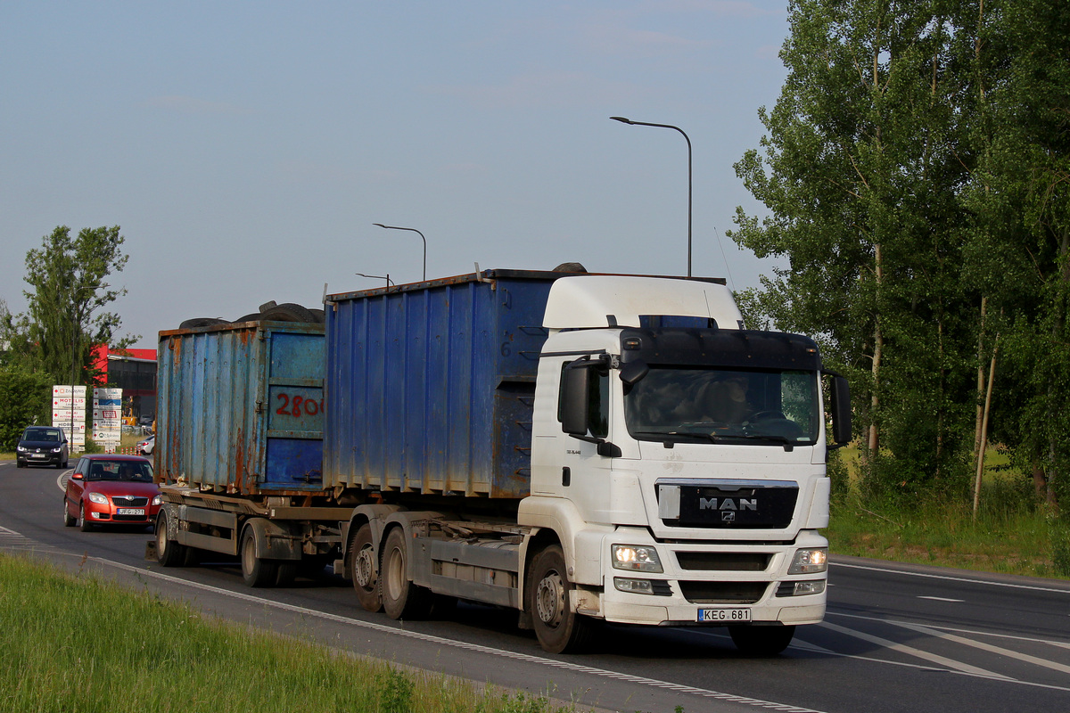 Литва, № KEG 681 — MAN TGS 26.440