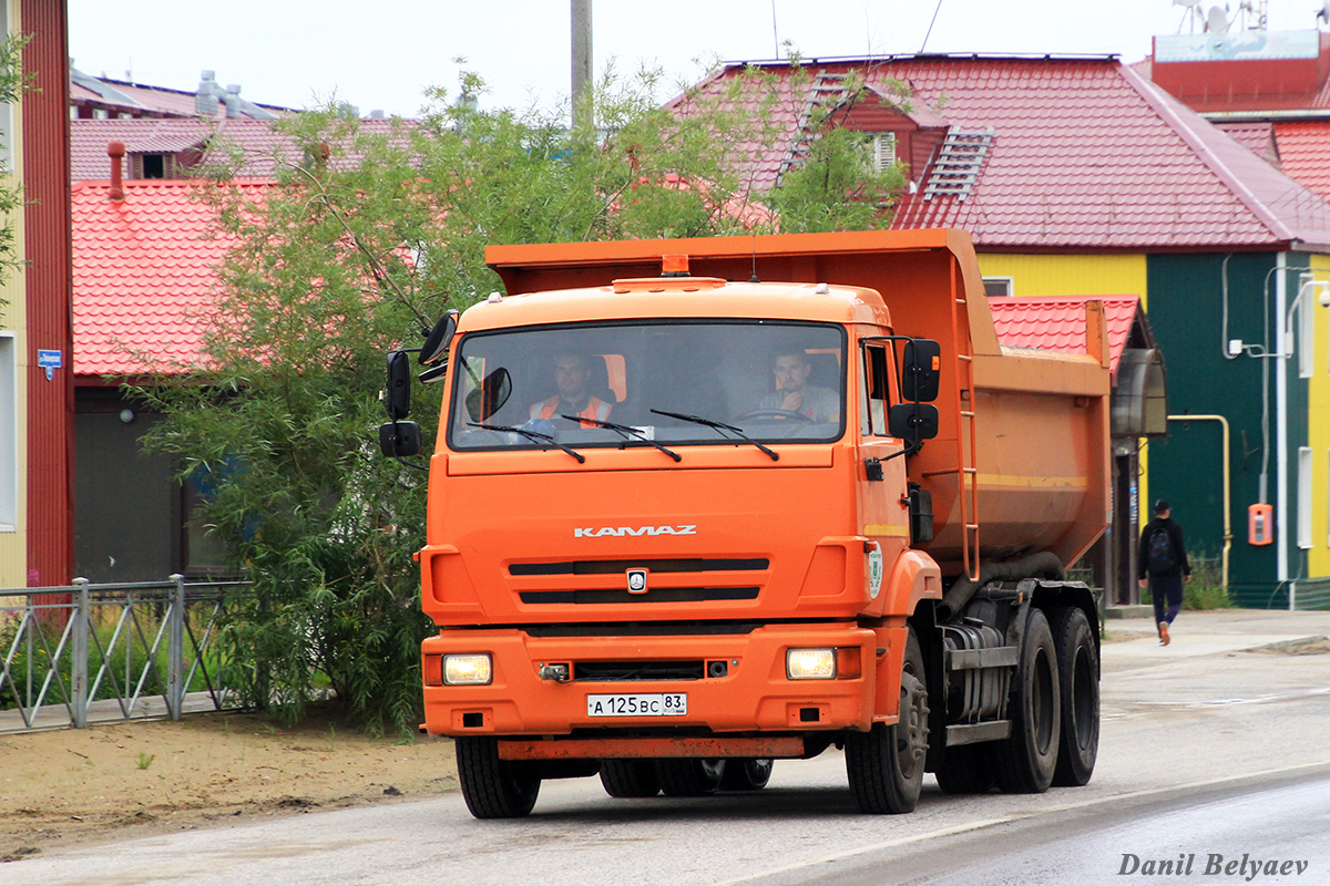 Ненецкий автономный округ, № А 125 ВС 83 — КамАЗ-65115-L4(19)