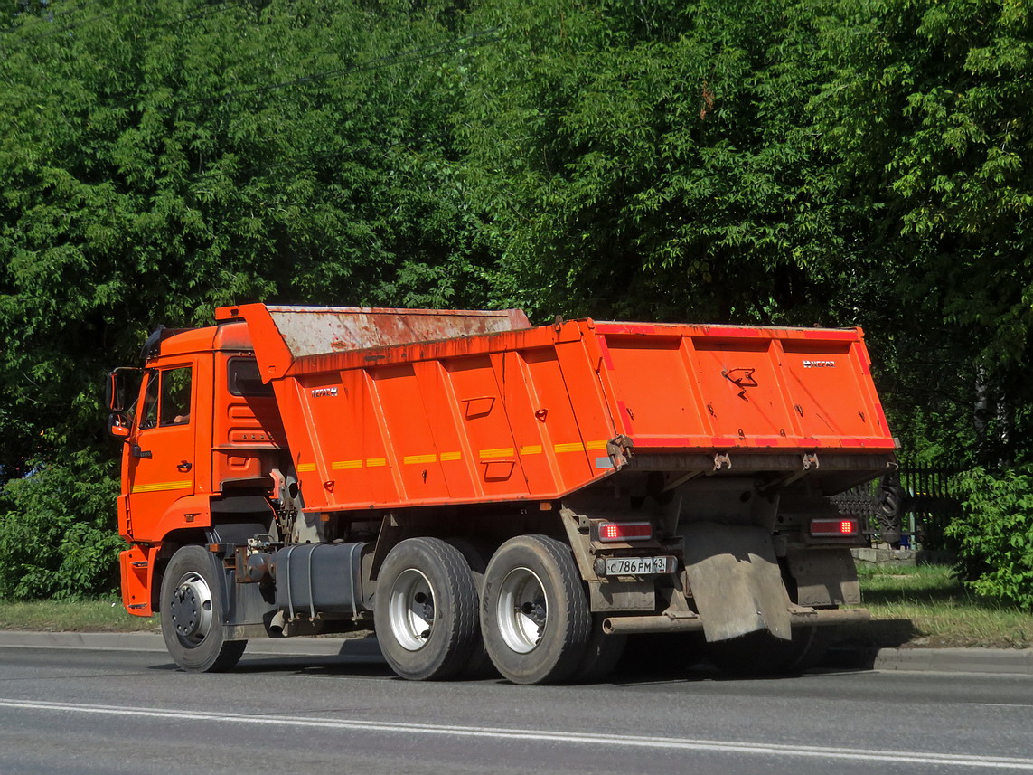 Кировская область, № С 786 РМ 43 — КамАЗ-65115-A5(48)