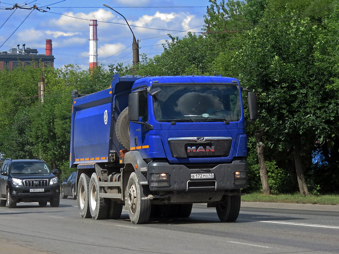 Кировская область, № В 172 РО 43 — MAN TGS 40.400