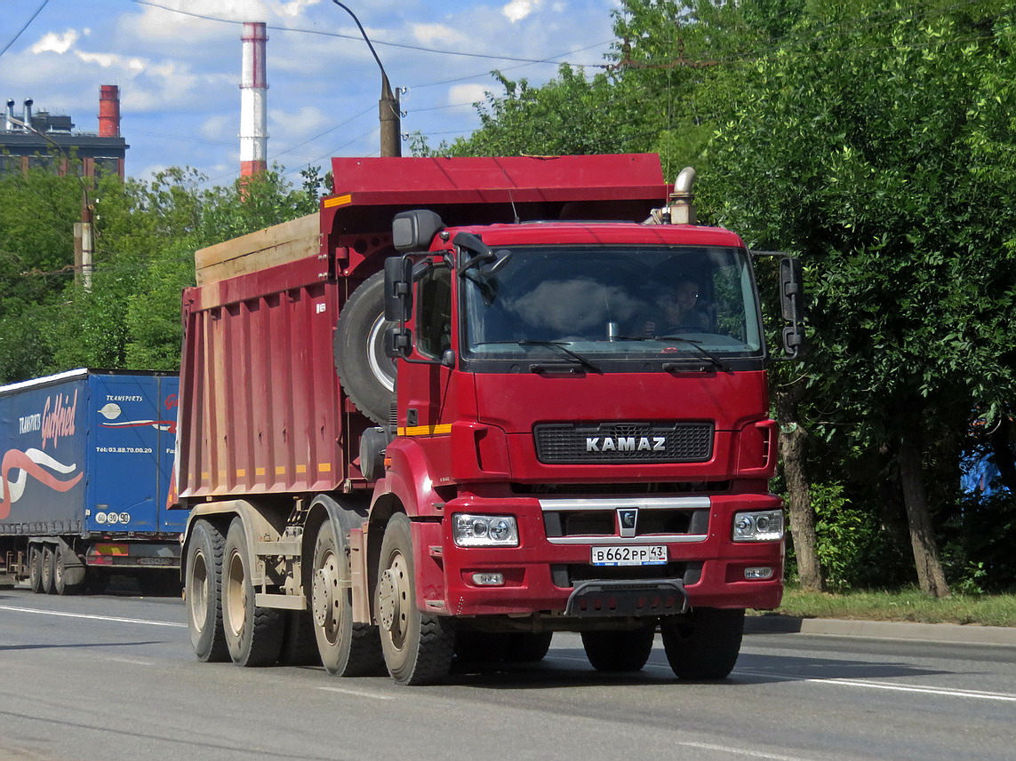 Кировская область, № В 662 РР 43 — КамАЗ-65801-T5(68)