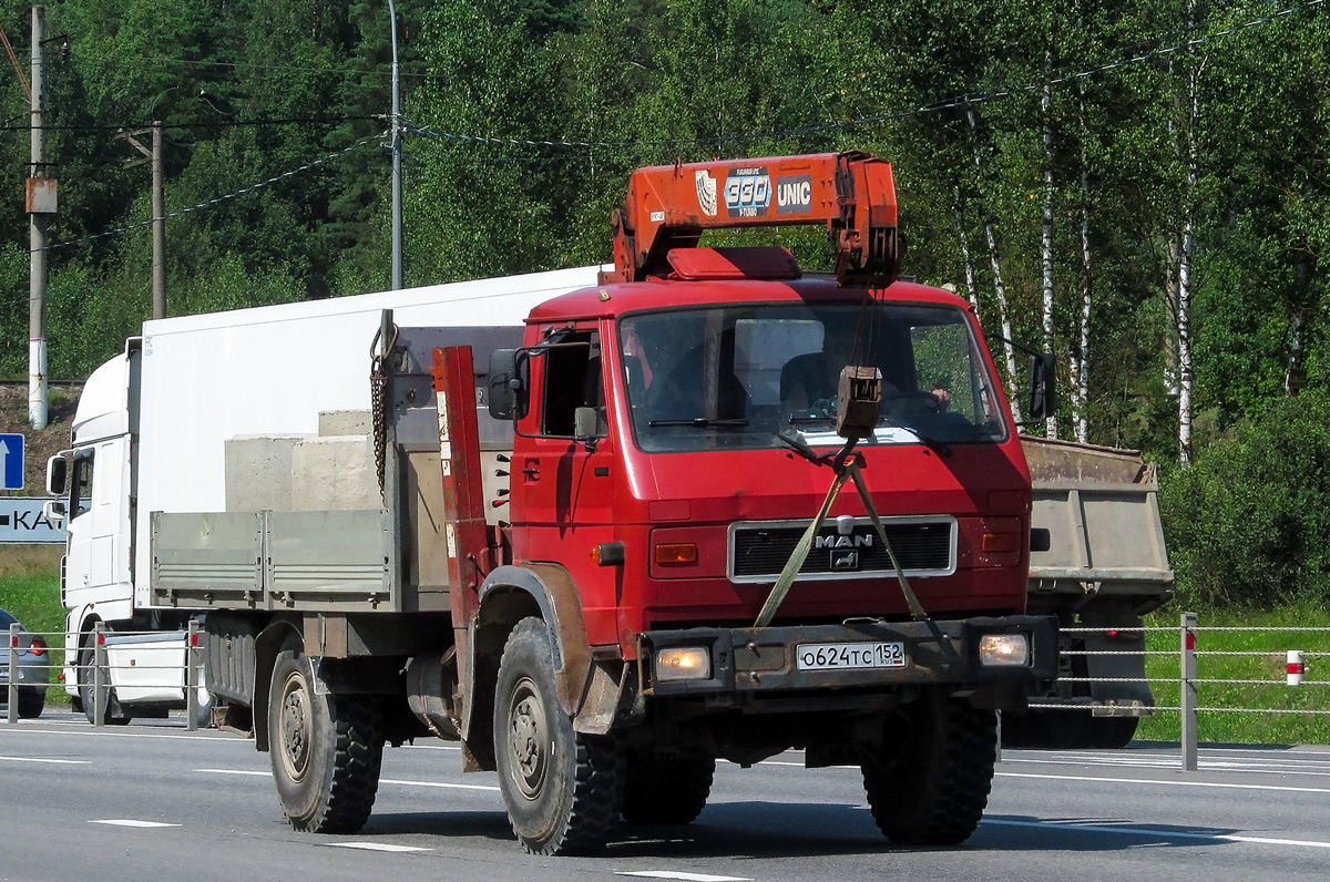 Калужская область, № О 624 ТС 152 — VW-MAN G90