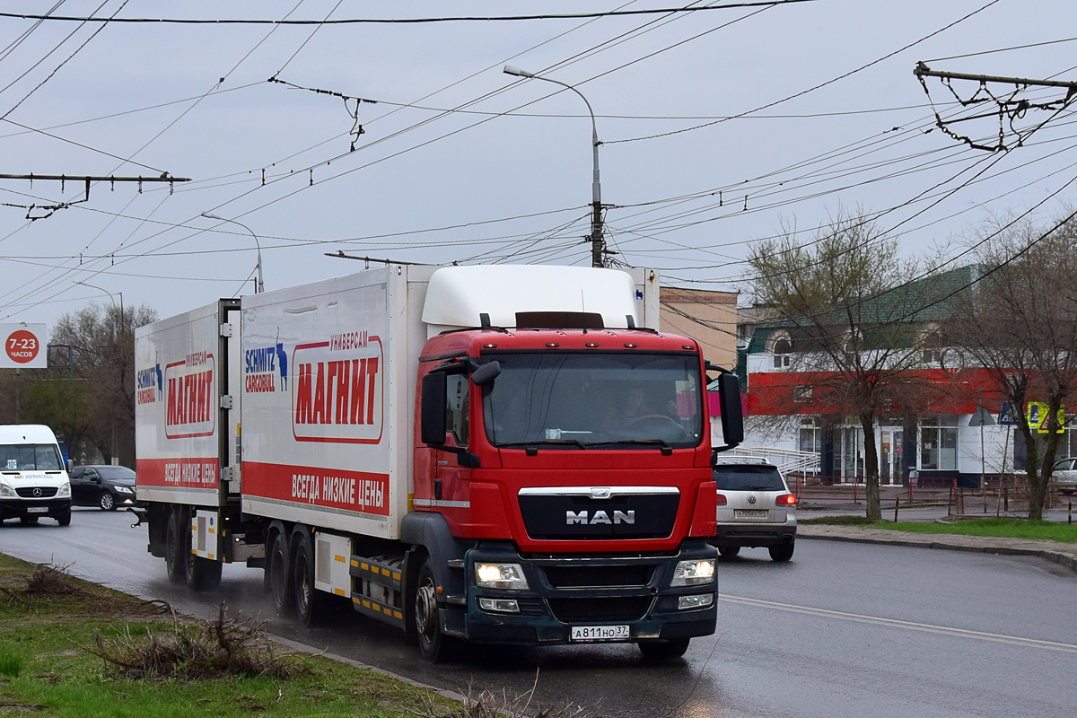 Волгоградская область, № А 811 НО 37 — MAN TGS 26.350
