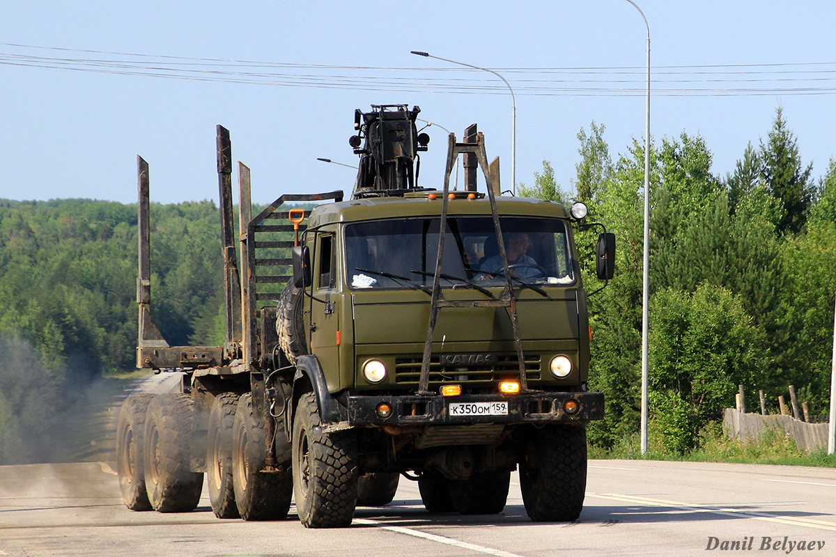 Кировская область, № К 350 ОМ 159 — КамАЗ-43101