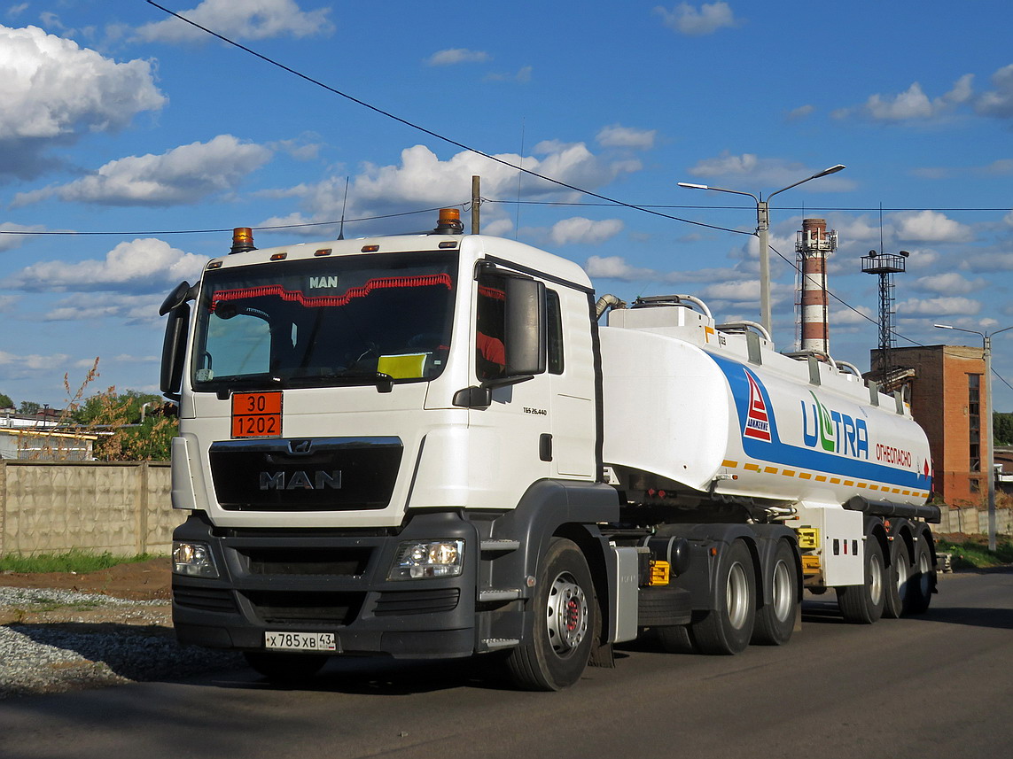Кировская область, № Х 785 ХВ 43 — MAN TGS 26.440